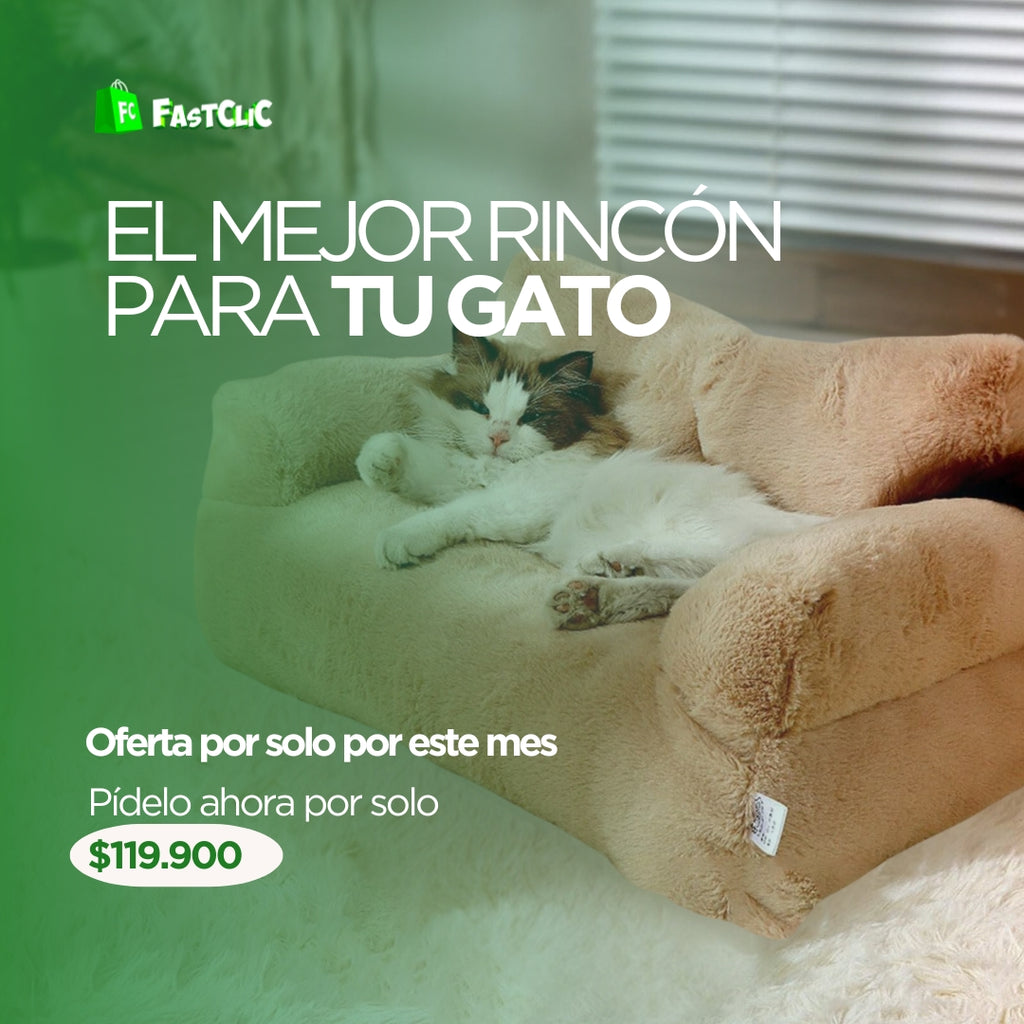 ™  Trono Gatuno - Sofa Extrasuave Para Gatos